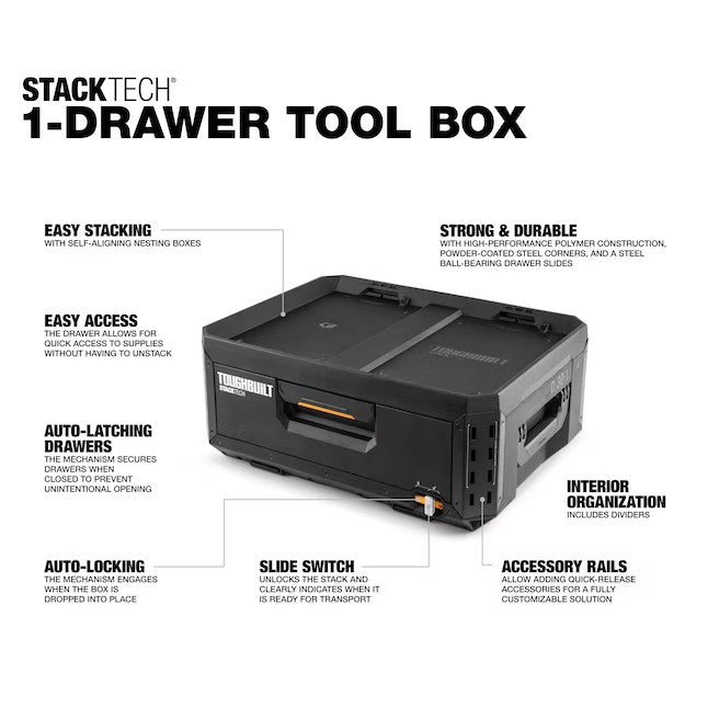 TOUGH BUILT JAPAN STACK TECH1ドロワー機能一覧