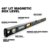 48in LEDマグネット水平器 TB-H2-L-48LH-M