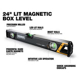 24in LEDマグネット水平器 TB-H2-L-24LH-M