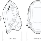 【予約　7月中旬入荷】GelFit ロッカー ニーパッド TB-KP-G201