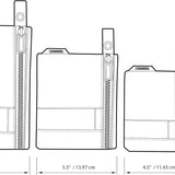 【予約　7月中旬入荷】ファスナーバッグ（3Pack) TB-193E
