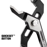 【予約　7月中旬入荷】Vジョー型QUICKSETウォーターポンププライヤー　10in TB-H3-51-V10