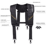 【予約　7月中旬入荷】GelFit プロフェッショナルパッドサスペンダー TB-CT-51G